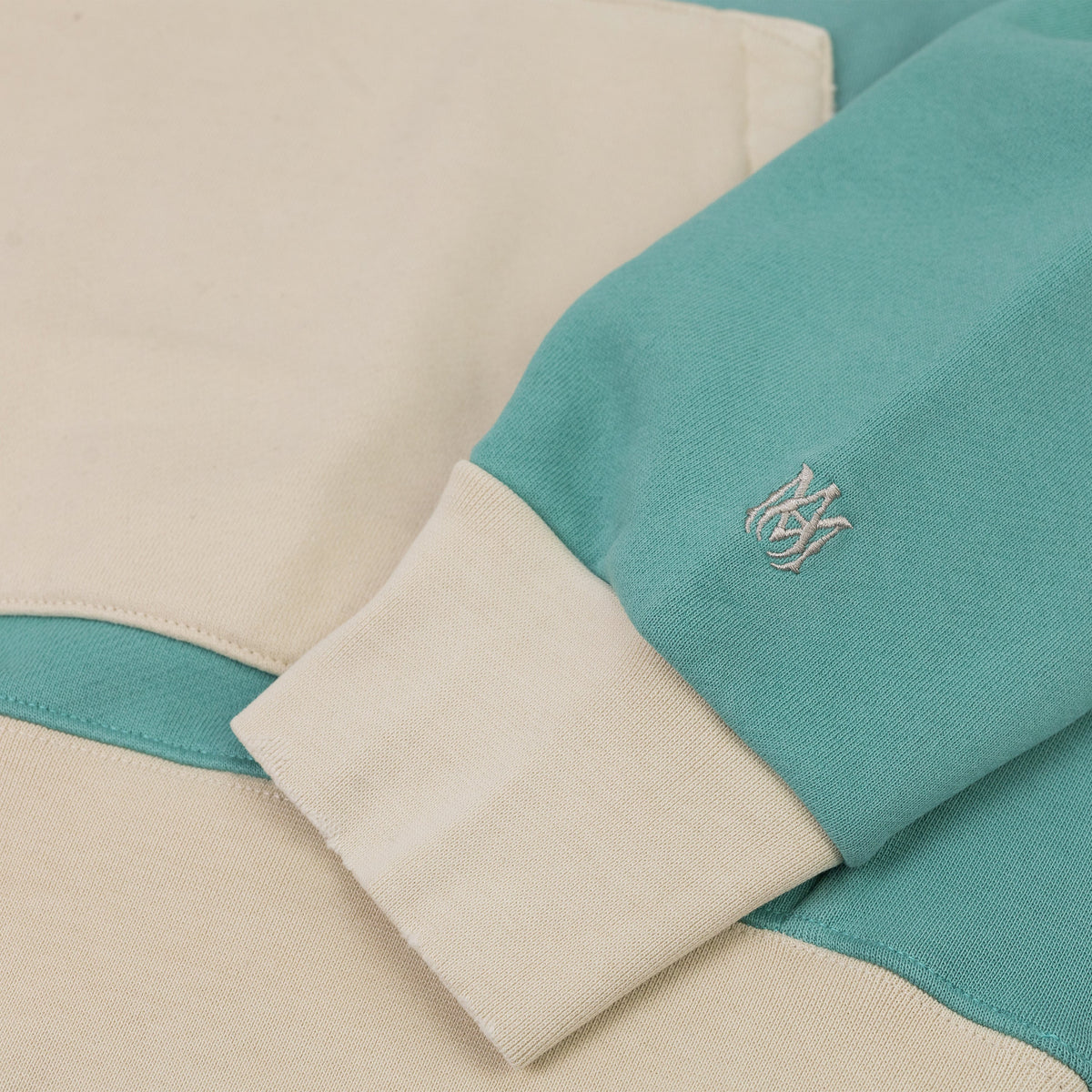 Sea Blue Vintage Oversized Hoodie