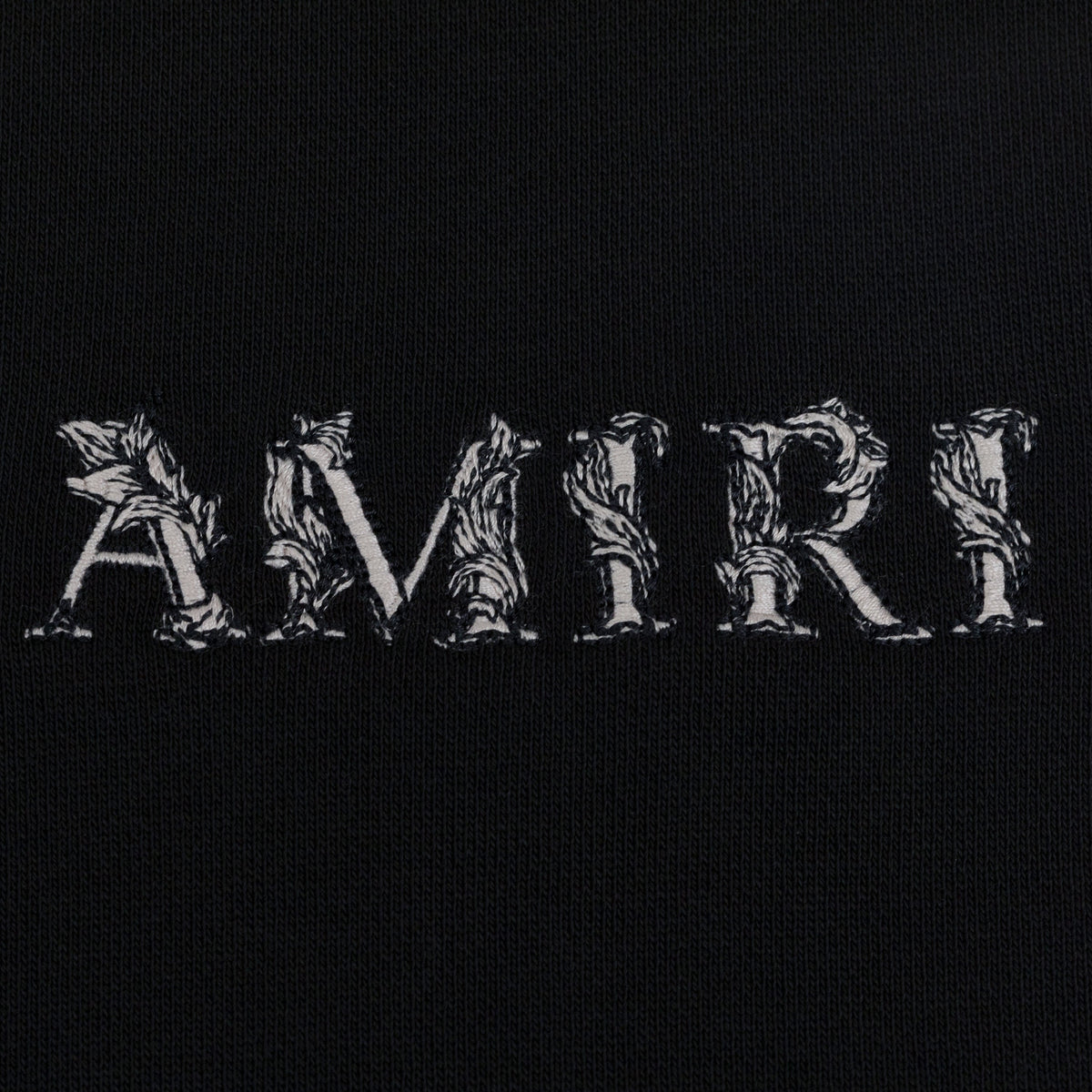 Black MA Baroque Logo Sweatpants