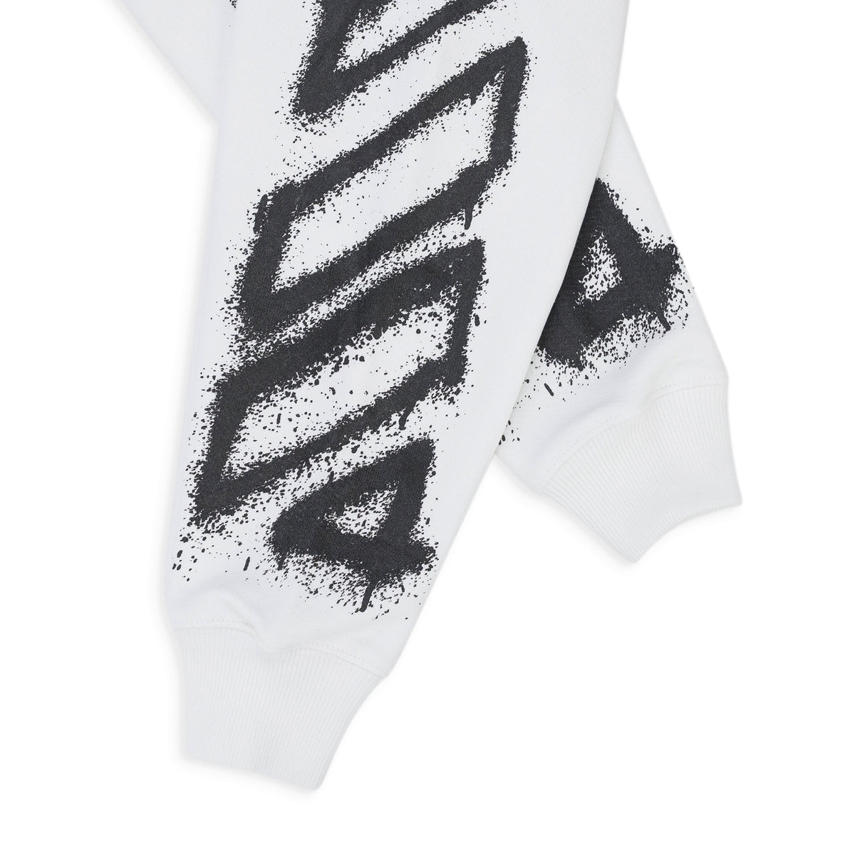White Spray Arrow Hoodie