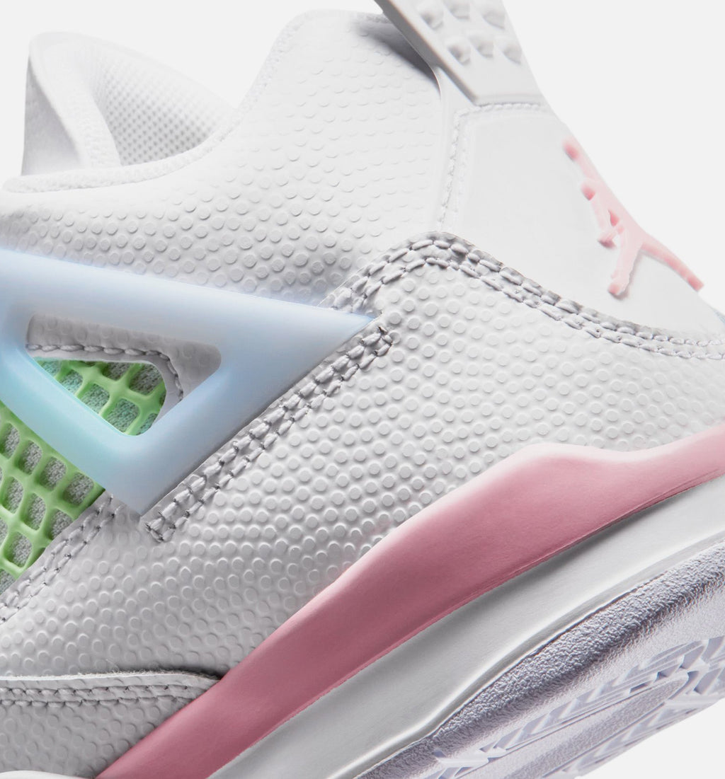 Air Jordan 4 Retro “Medium Soft Pink” Preschool Lifestyle Shoes (PS)