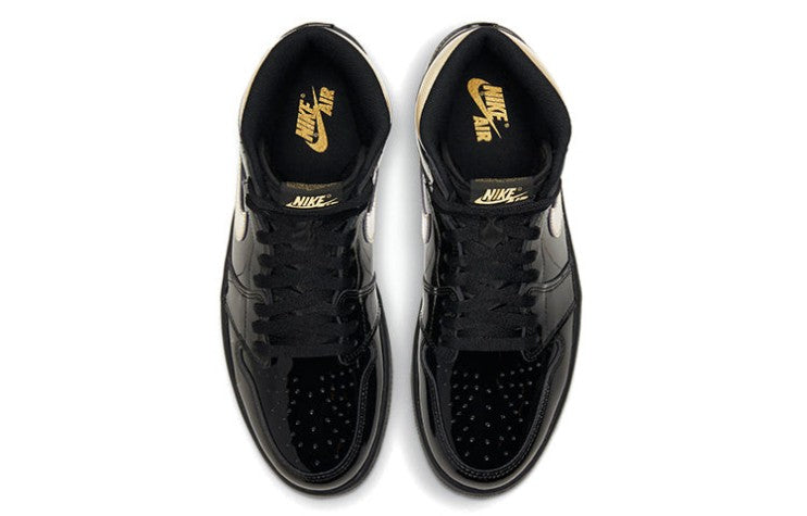 Air Jordan 1 Retro High OG 'Black Metallic Gold' – 555088-032