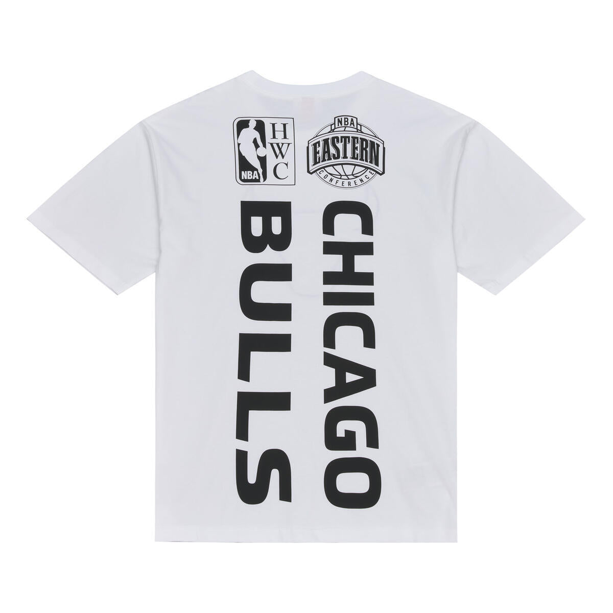 M&N NBA Chicago Bulls Monochrome Short Sleeve Tee