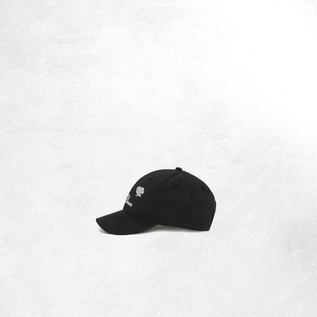 Les Deux Deux Baseball Cap: Black