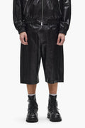 Leather Track Short