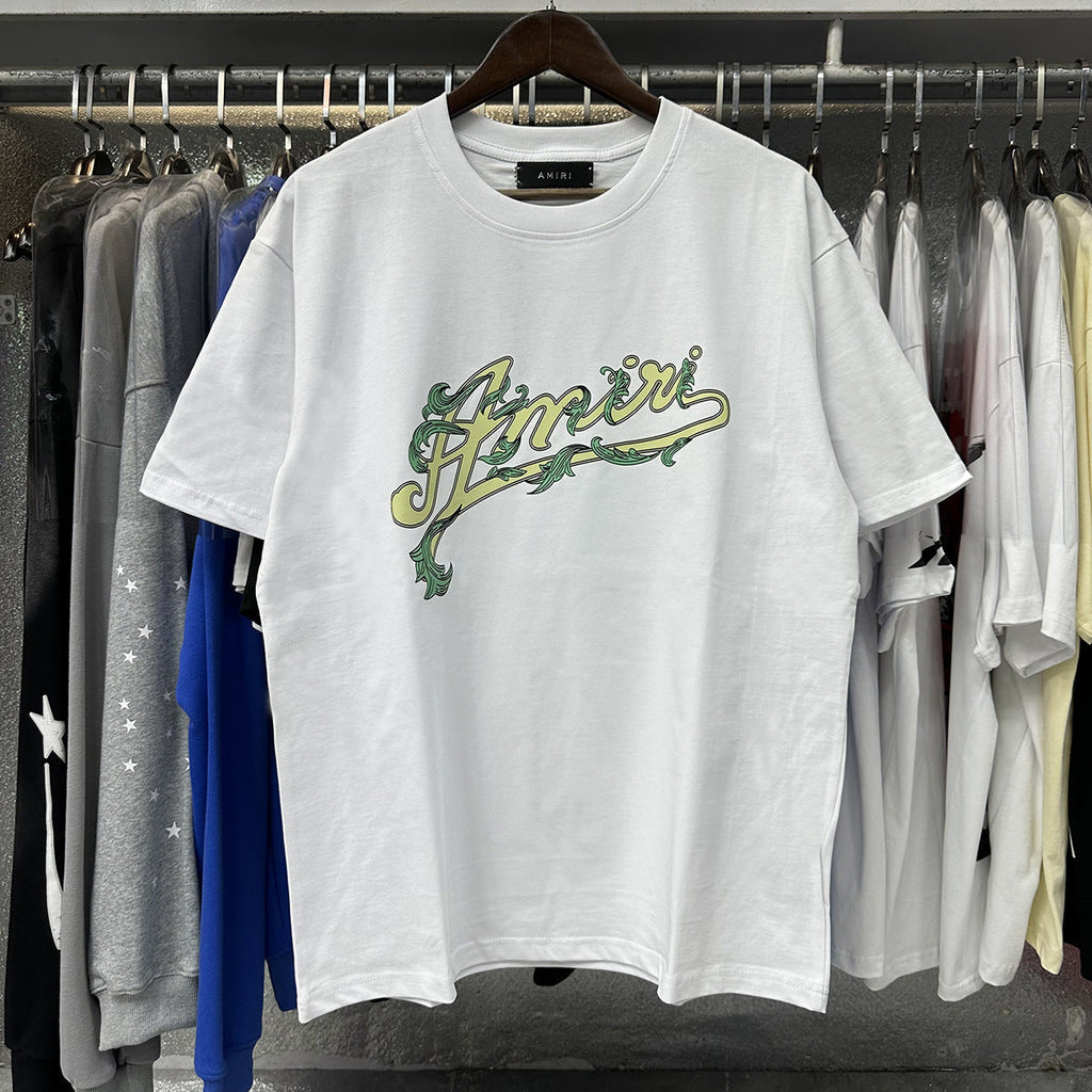 Amiri Peace Dove Graphic Oversized Tee Streetwear Unisex