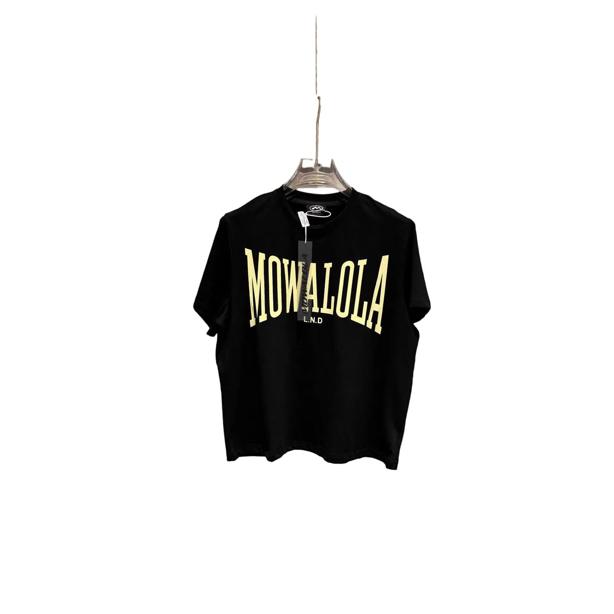Mowalola Limited Letter Graphic Short Sleeve Crewneck T-Shirt