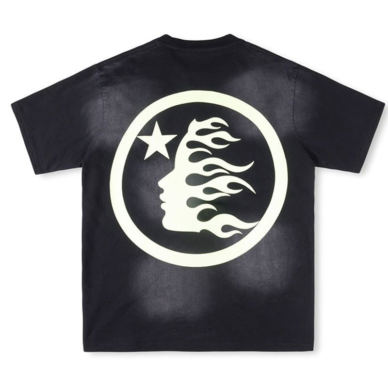 HELLSTAR Glow In The Dark Sports Logo Tee