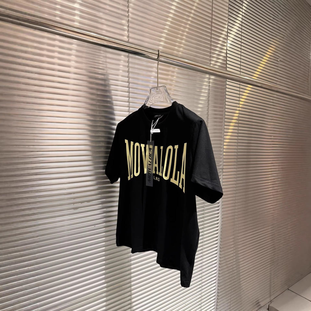 Mowalola Limited Letter Graphic Short Sleeve Crewneck T-Shirt