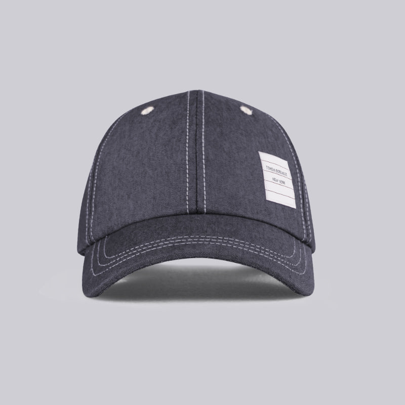 Dark grey baseball cap