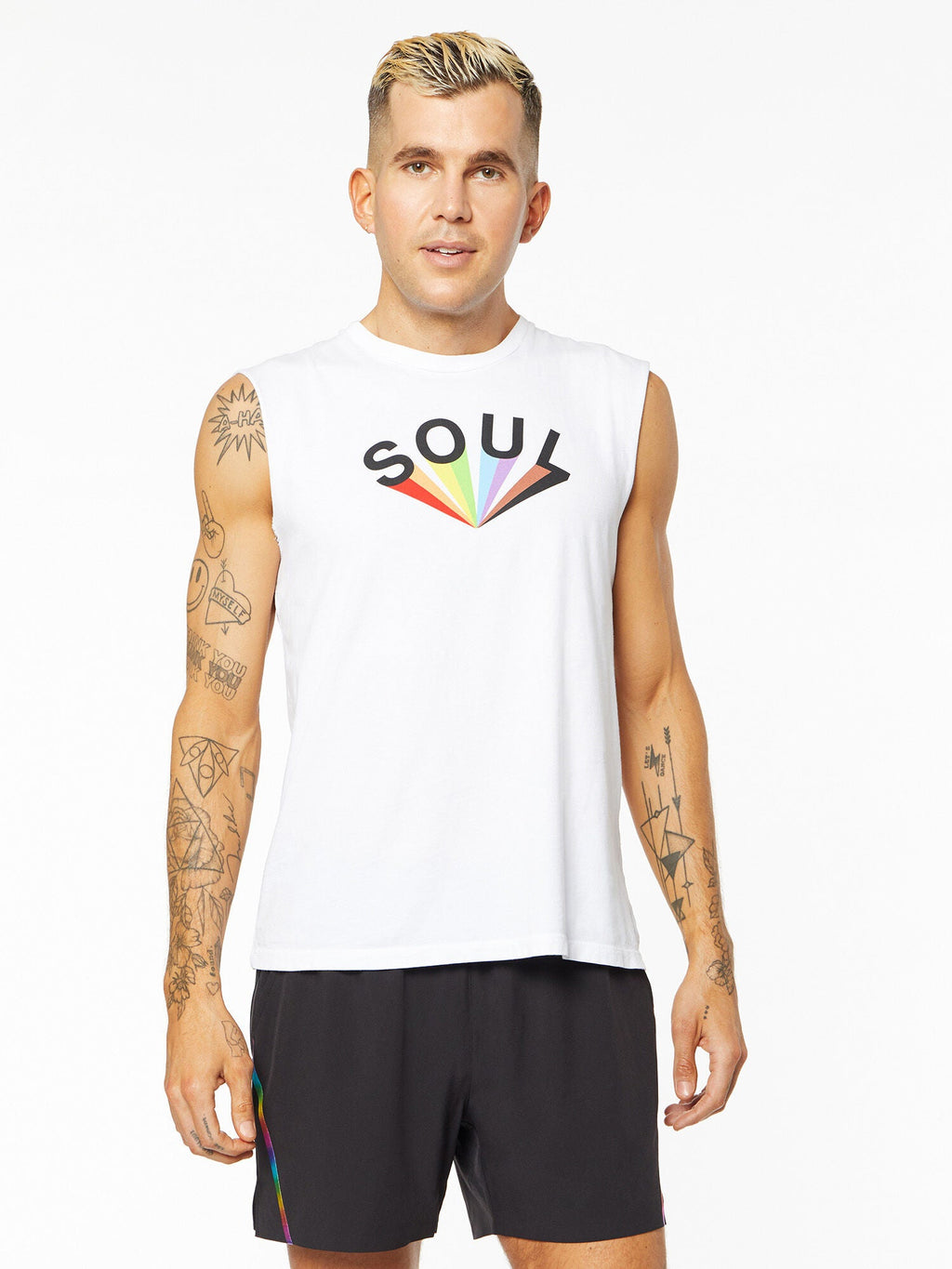 ALL SOULS MUSCLE TANK PRIDE
