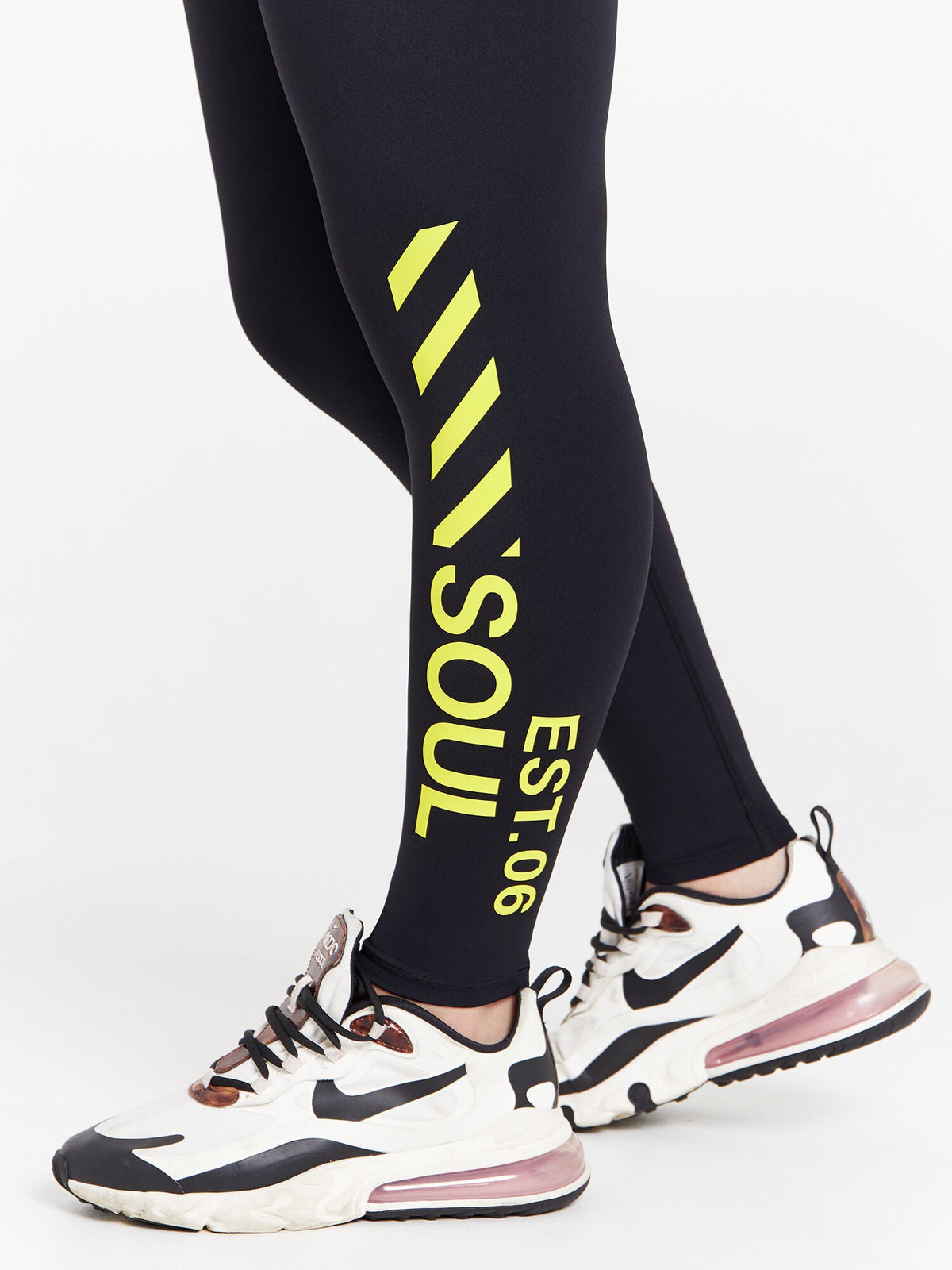 MILESTONE TIGHT YELLOW GRAPHIC