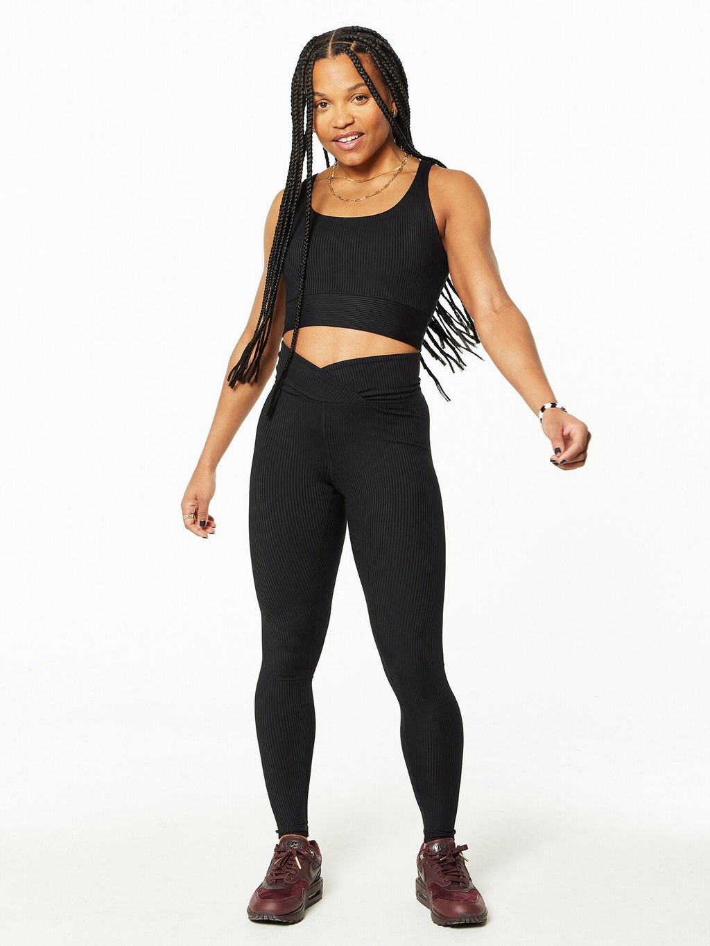 RIBBED GYM BRA