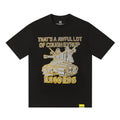 THAT'S A AWFUL LOT OF COUGH SYRUP Rhinestone Graphic Short-Sleeve T-Shirt