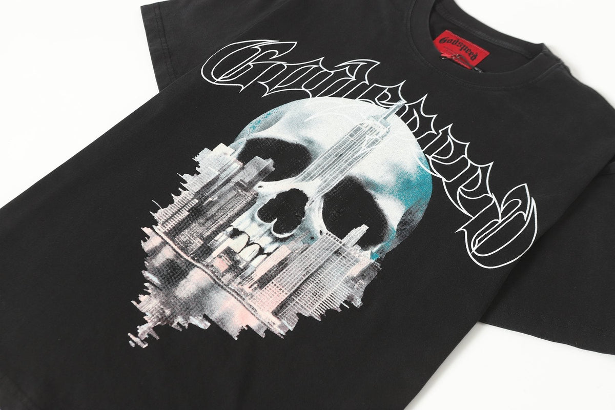 Godspeed Skull City Graphic T-Shirt