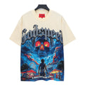 Godspeed A Realized Game World Skull Graphic T-Shirt