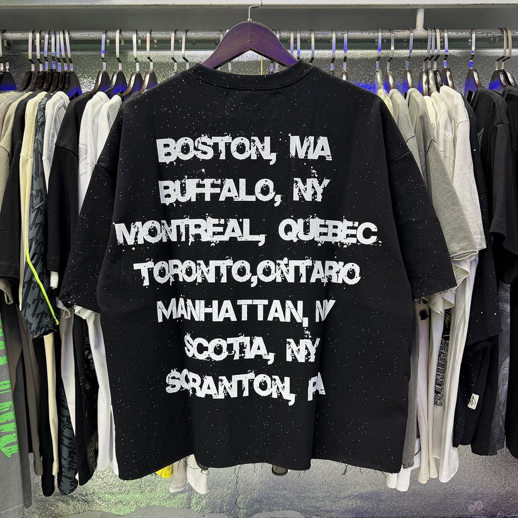 BKYS Revival No Discipline Rhinestone Graphic T-Shirt