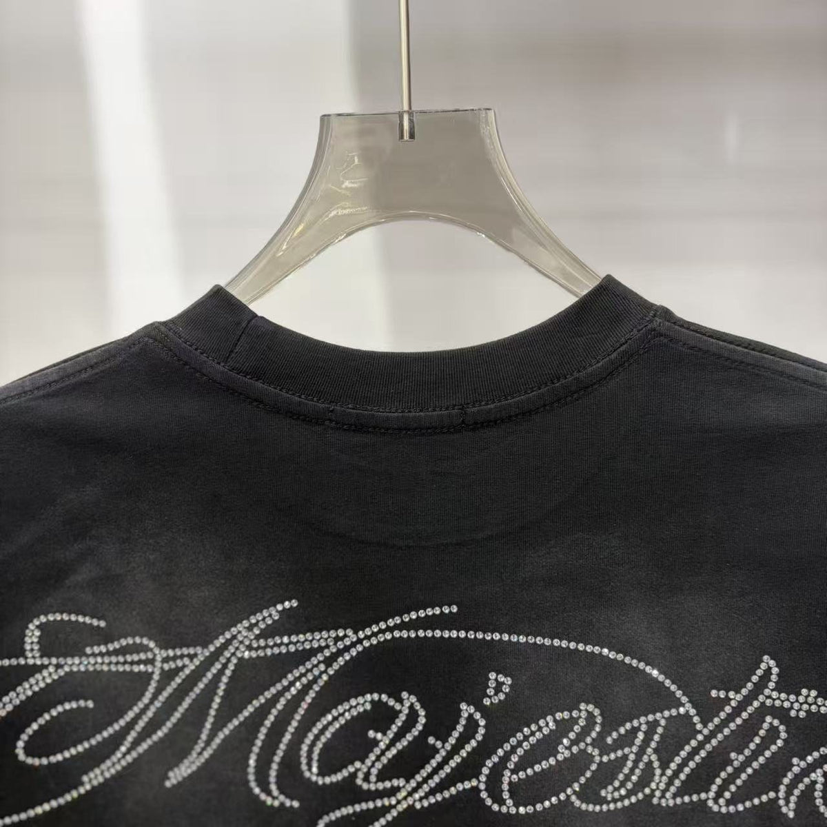 MAJESTIK Script Graphic Short-Sleeve T-Shirt