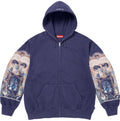 Supreme Graphic Sleeve Zip Hoodie