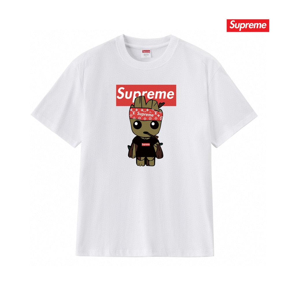 Supreme Tree Character Graphic Short-Sleeve T-Shirt