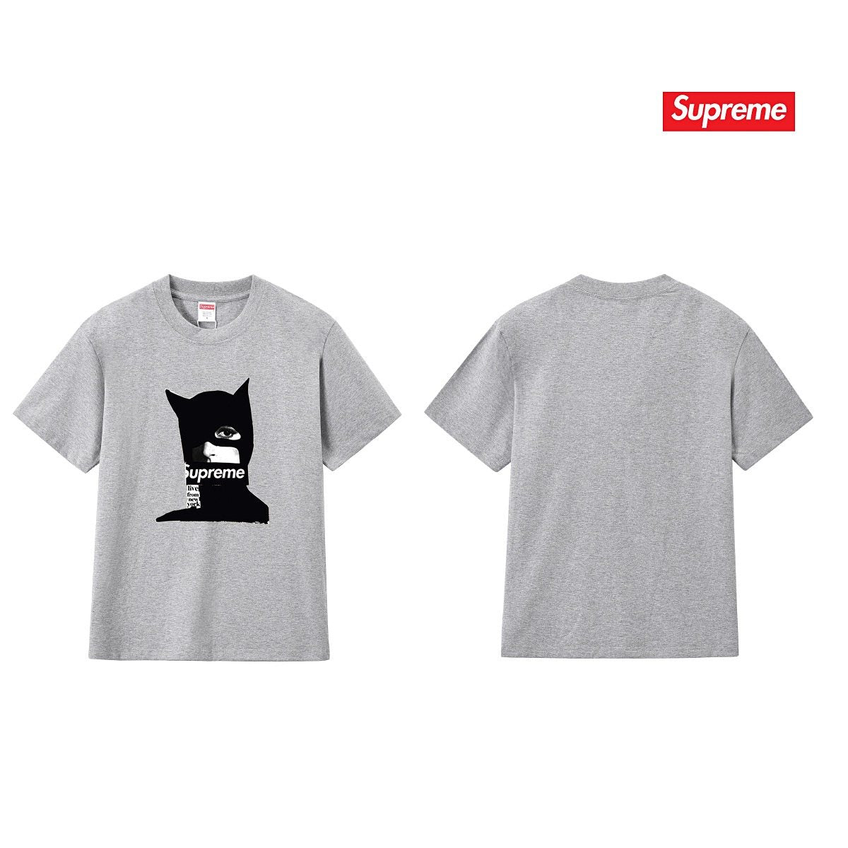 Supreme Cat Graphic Short-Sleeve T-Shirt
