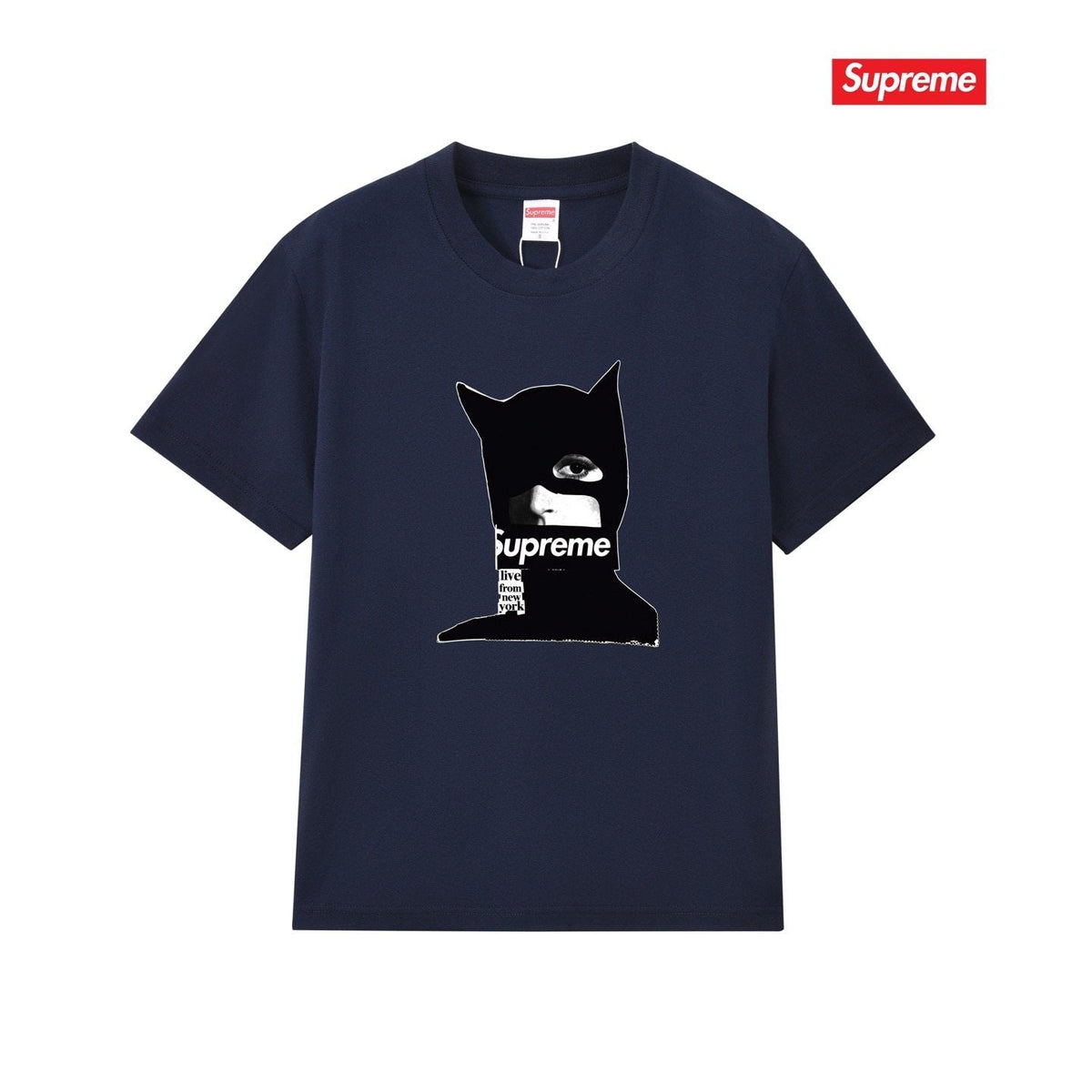 Supreme Cat Graphic Short-Sleeve T-Shirt