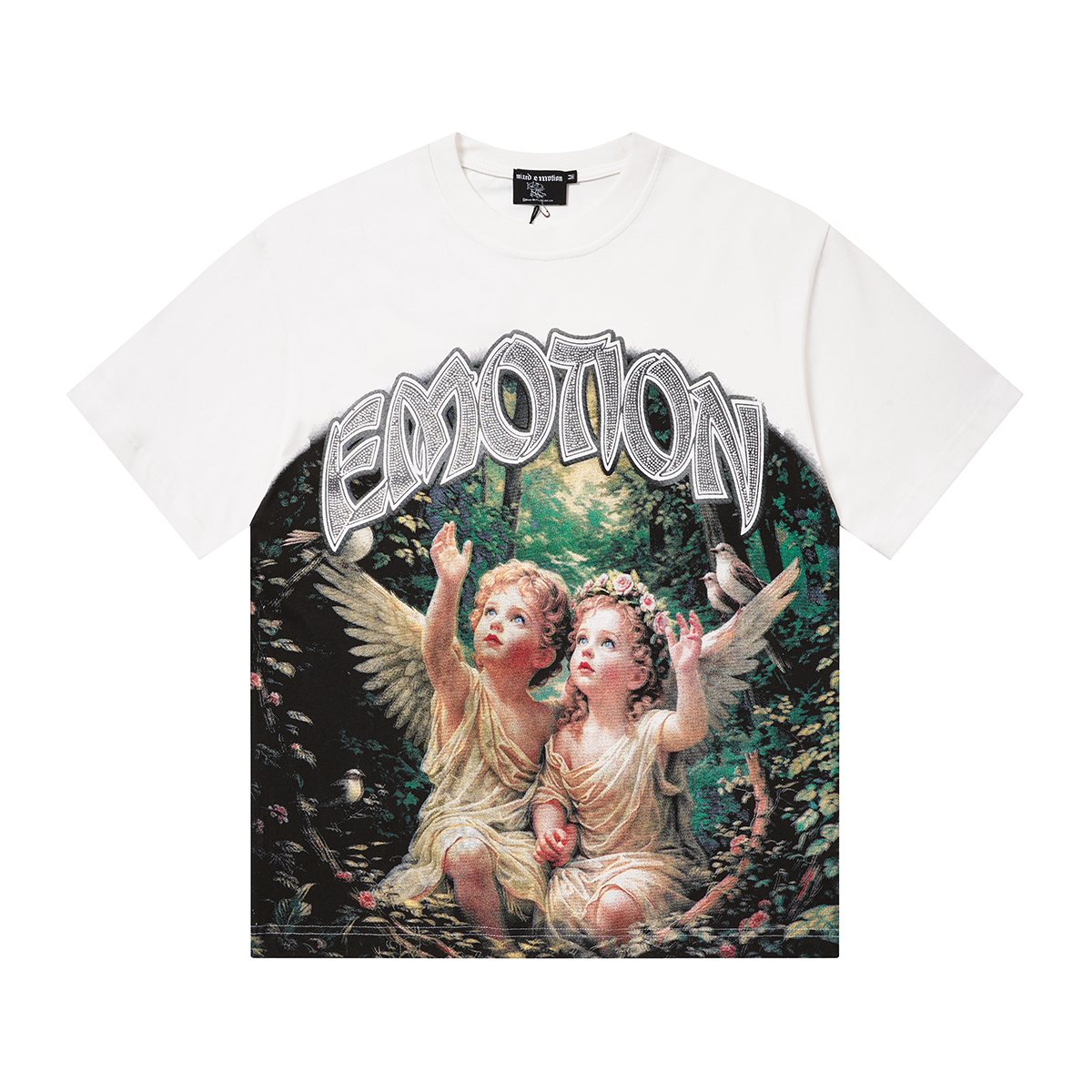 MIXED EMOTION Angel Graphic T-Shirt