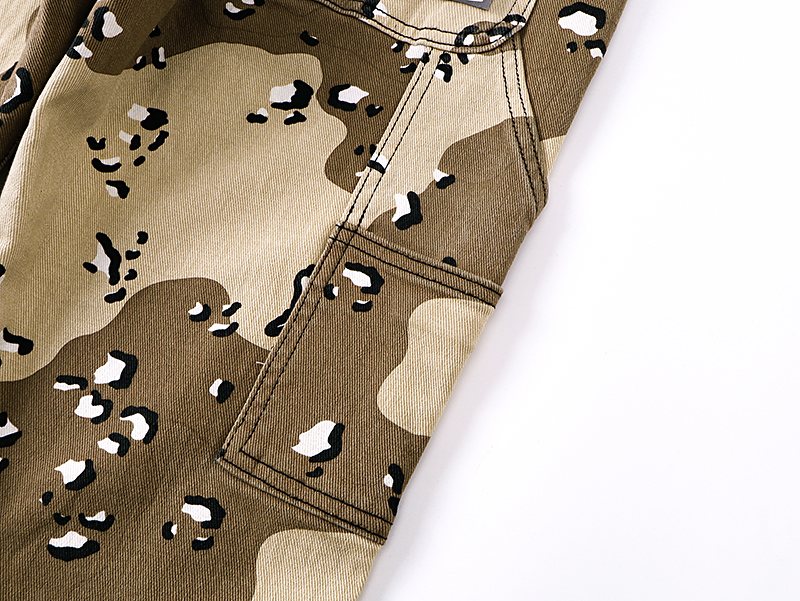 Purple Brand Tan Camo Five-Pocket Pants