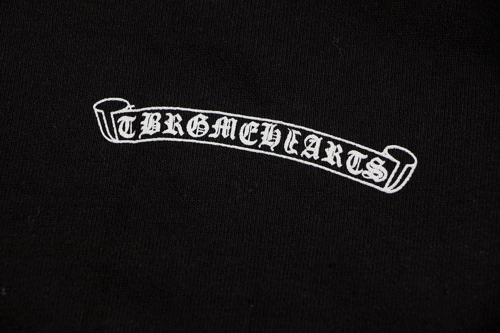 Chrome Hearts Horseshoe Cross Graphic Zip Hoodie