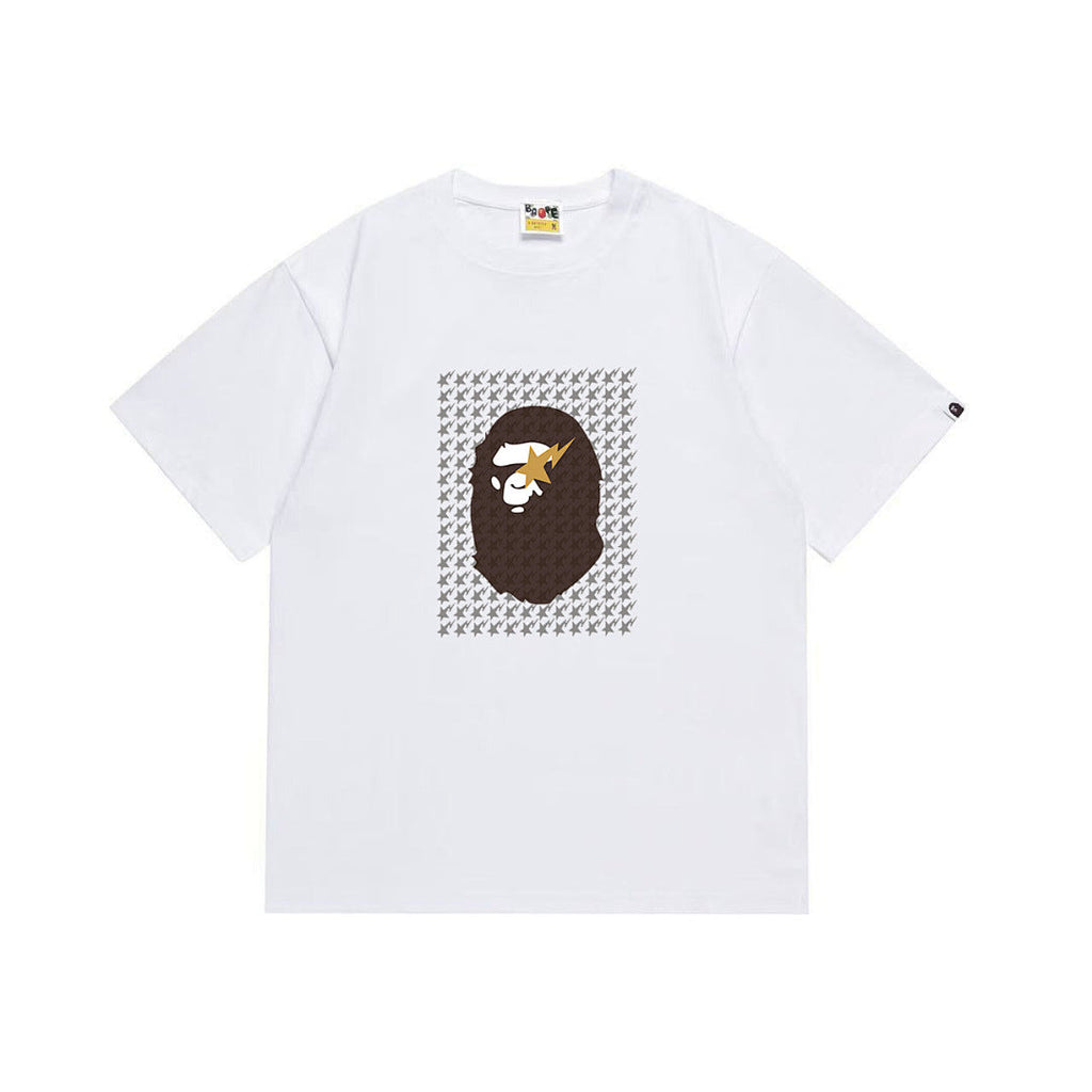 BAPE Ape Head Graphic Streetwear T-Shirt