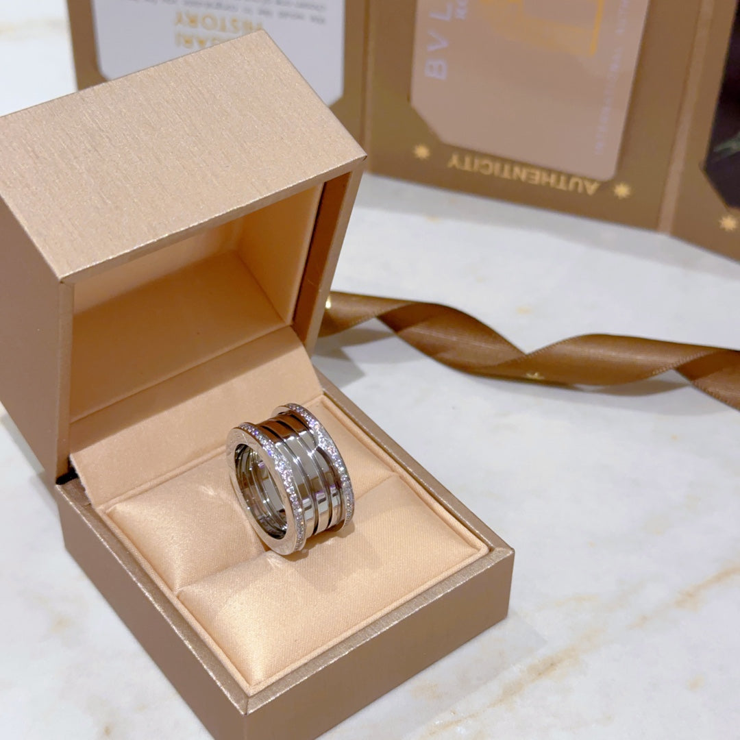BVLGARI B.zero1 Enamel Ring