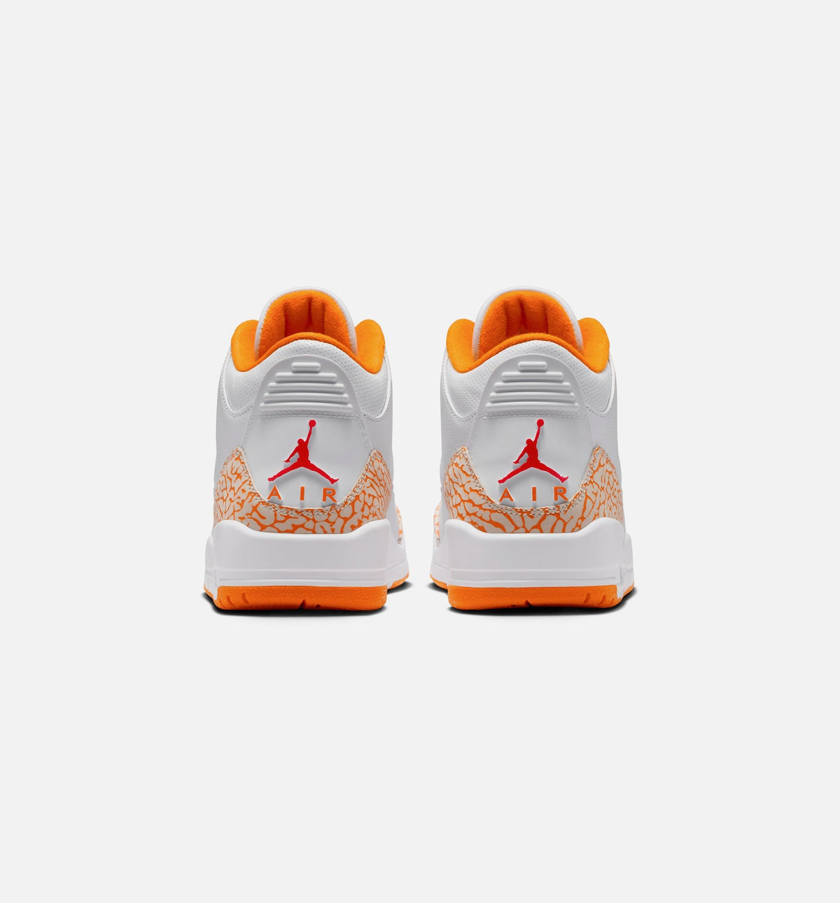 Air Jordan 3 Retro 'Orange Citrus' - Women's Lifestyle Sneaker (White/Multicolor)