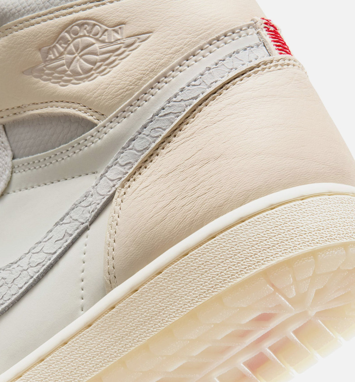 Air Jordan 1 Retro High OG Sail Men's Sneakers - Sail / University Red / Pale Ivory / Off-White / Phantom