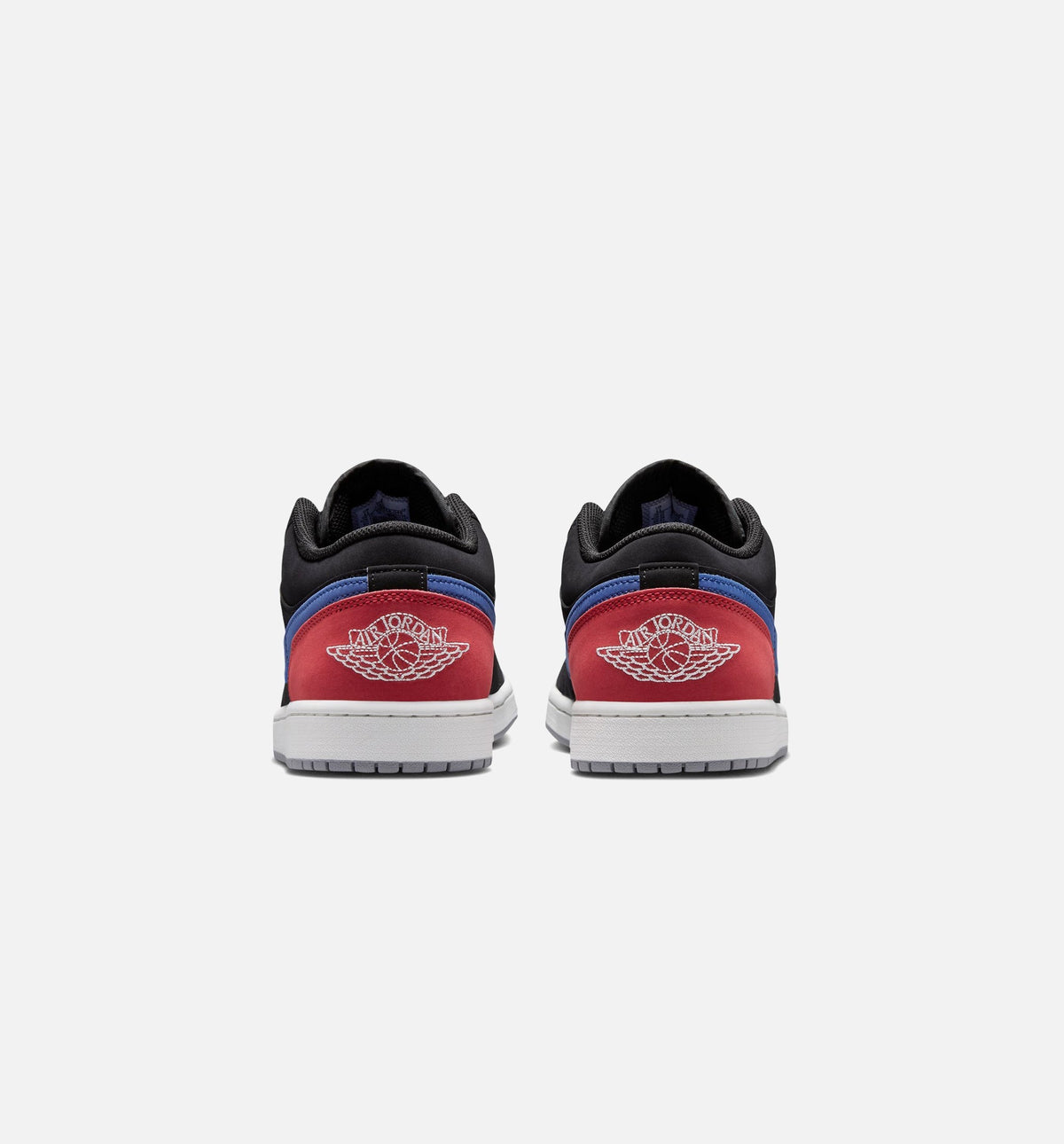 Air Jordan 1 Low Men's Lifestyle Shoes – Black/Summit White/True Blue/Varsity Red