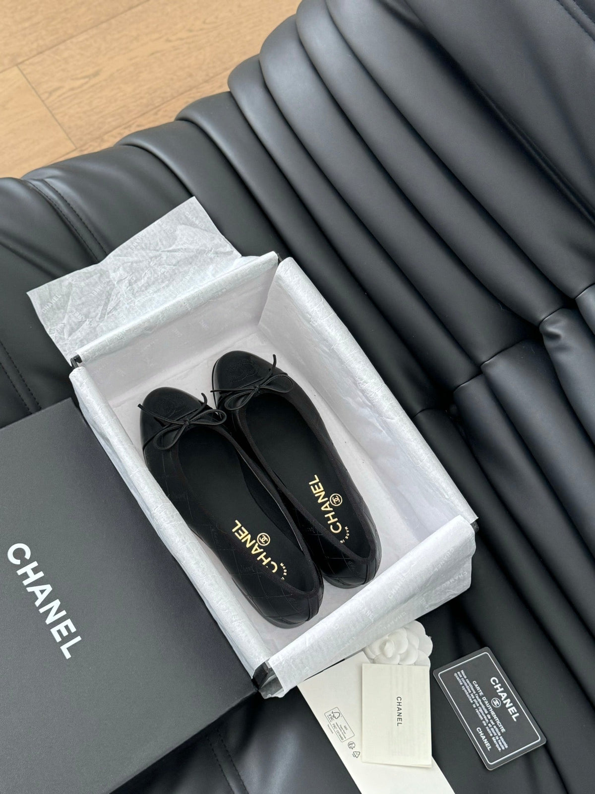 Chanel New Color Ballet Flats