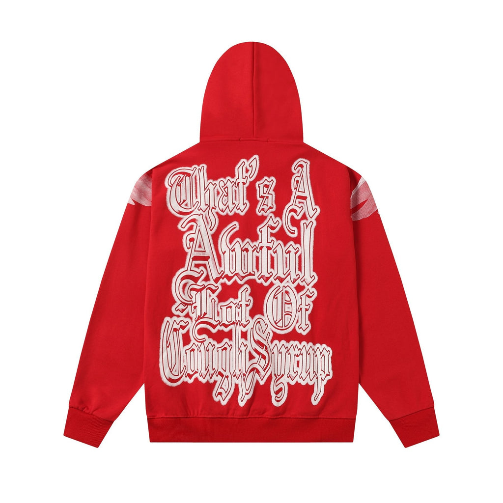 THAT'S A AWFUL LOT OF COUGH SYRUP Angel Graphic Hoodie