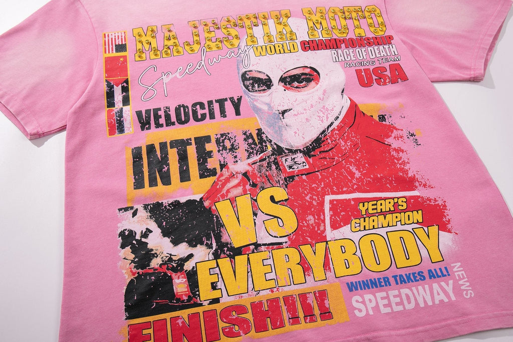 MAJESTIK Racing Moto Graphic T-Shirt