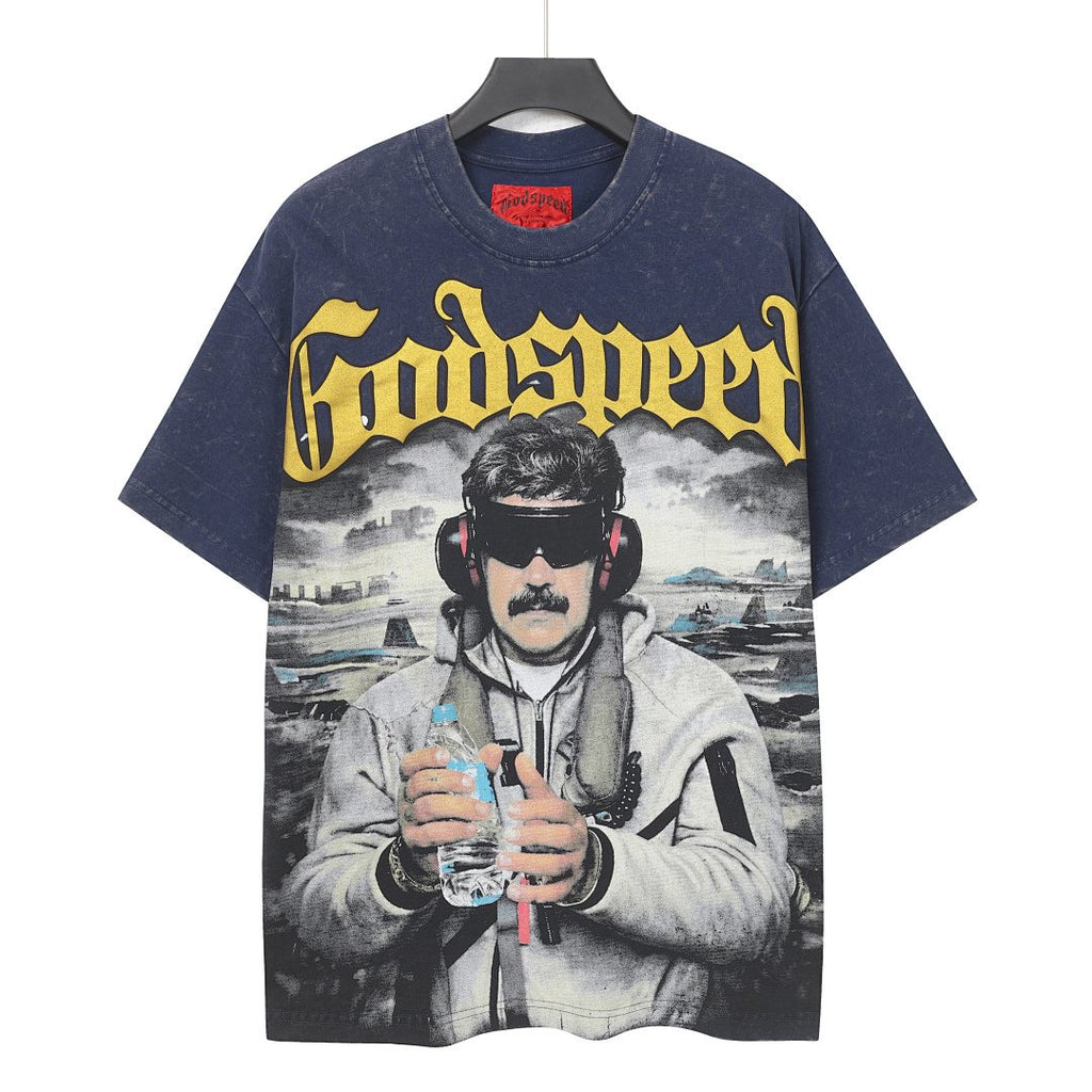 Godspeed Mission Completed Graphic T-Shirt