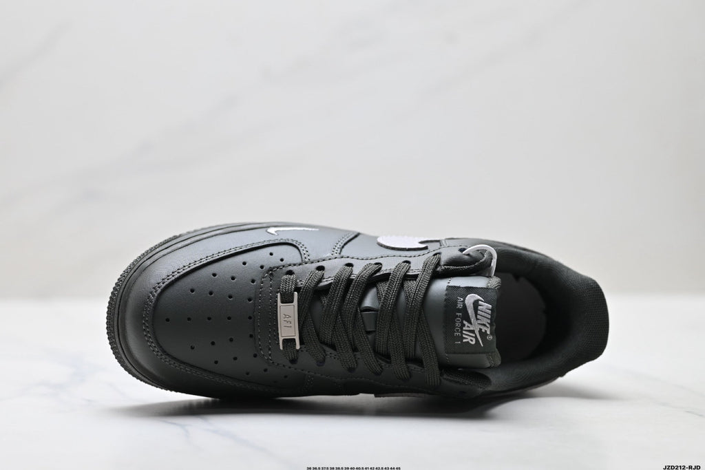 Nike Air Force 1 Low Charcoal Gray Unisex Sneakers Style 18