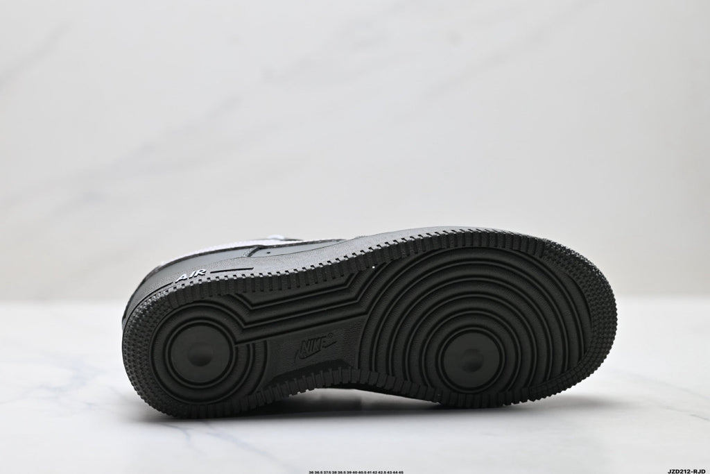 Nike Air Force 1 Low Charcoal Gray Unisex Sneakers Style 18
