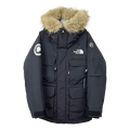 The North Face Four-Pocket Fur-Trim Hooded Parka | Graphite | Down Insulated