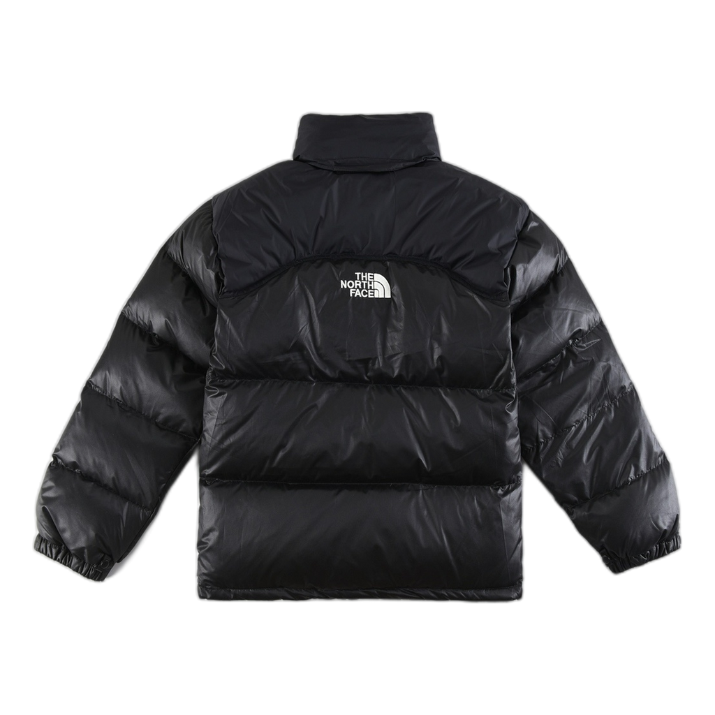 The North Face Contrast-Panel Stand-Collar Puffer Jacket | Women's Winter Coat