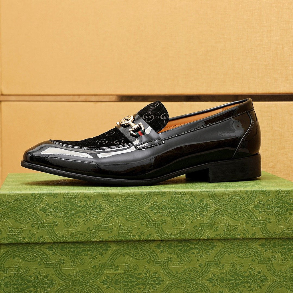 Gucci Glossy Bit Loafers