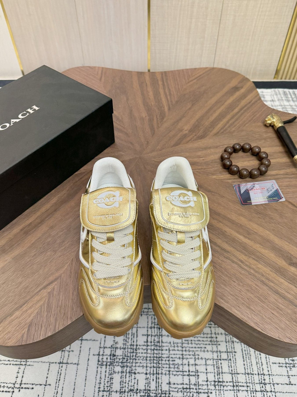 Coach Match Low-Top Sneakers