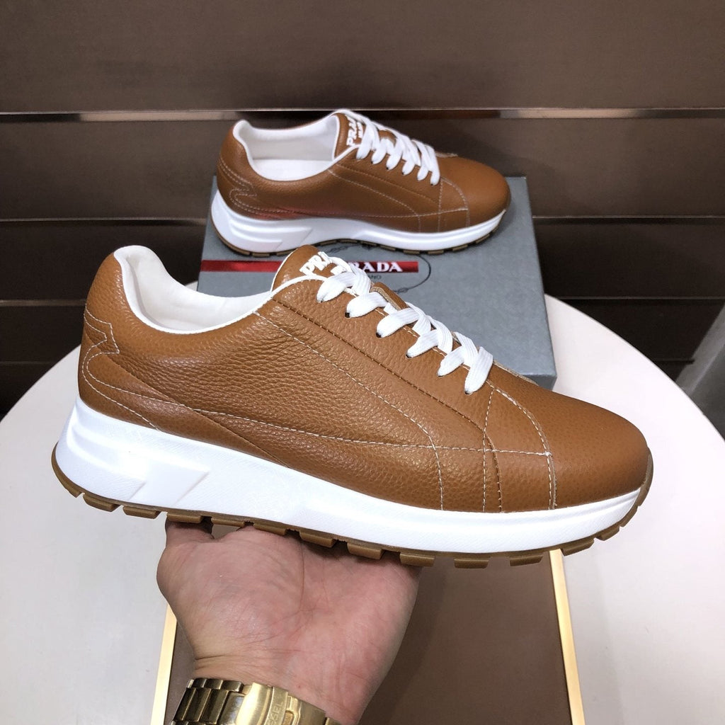 Prada Quilted Low-Top Sneakers